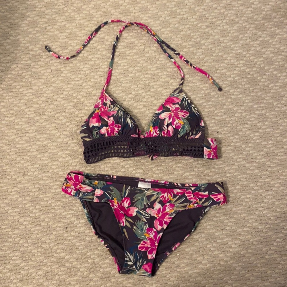 Target Xhilaration floral bikini set